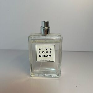 Aeropostale Live Love Dream 2 oz Perfume Fragrance Spray  90% Full